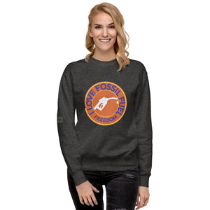 I Love Fossil Fuel Women's Sweatshirt