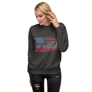 I Identify as Non-Bidenary Women's Sweatshirt