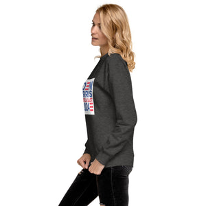 BIDEN HARRIS 2024 America Last Women's Sweatshirt