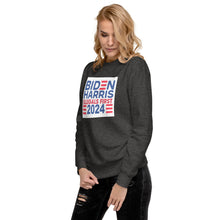 Load image into Gallery viewer, BIDEN HARRIS 2024 Illegals First Women&#39;s Sweatshirt
