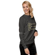 Load image into Gallery viewer, DEI Division Exclusion Indoctrination Women&#39;s Sweatshirt
