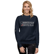 Load image into Gallery viewer, Voting for a Convicted Felon Women&#39;s Sweatshirt
