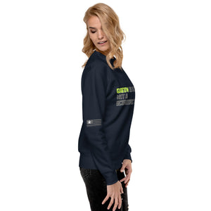 Green is a Color, Not a Scientific Term Women's Sweatshirt