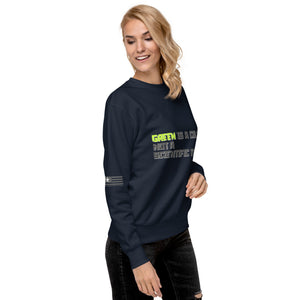 Green is a Color, Not a Scientific Term Women's Sweatshirt