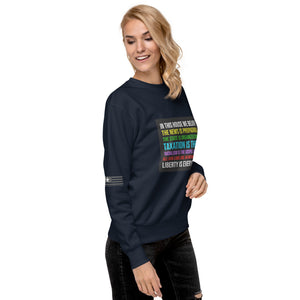 In This House Women's Sweatshirt