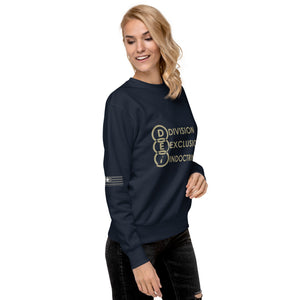 DEI Division Exclusion Indoctrination Women's Sweatshirt