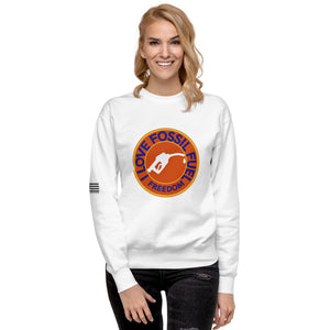 I Love Fossil Fuel Women's Sweatshirt