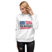 Load image into Gallery viewer, I Identify as Non-Bidenary Women&#39;s Sweatshirt
