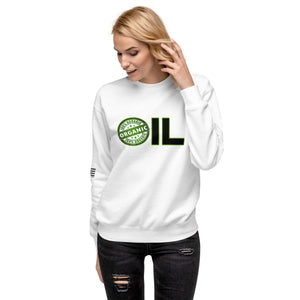 OIL: 100 Percent Organic Women's Sweatshirt
