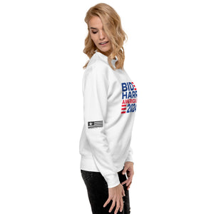 BIDEN HARRIS 2024 America Last Women's Sweatshirt