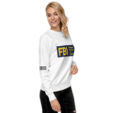 Load image into Gallery viewer, Federal Bureau of Insurrection Women&#39;s Sweatshirt
