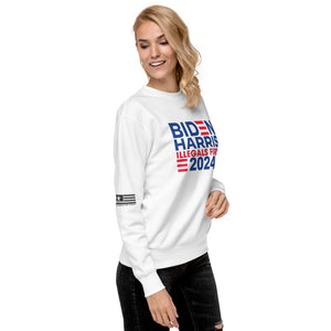 BIDEN HARRIS 2024 Illegals First Women's Sweatshirt