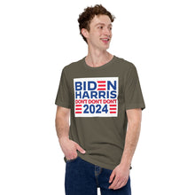 Load image into Gallery viewer, Biden Harris 2024 Don&#39;t Don&#39;t Don&#39;t Men&#39;s t-shirt
