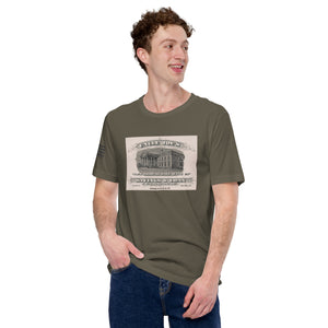 Uncle Joe's Savings and Loan (Banknote Version) Men's t-shirt