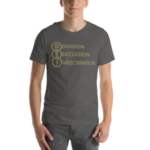 DEI Division Exclusion Indoctrination Men's t-shirt