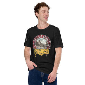 Denver and Rio Grande Railroad Scenic Route Men's t-shirt