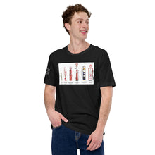 Load image into Gallery viewer, History of Gas Pumps Men&#39;s t-shirt
