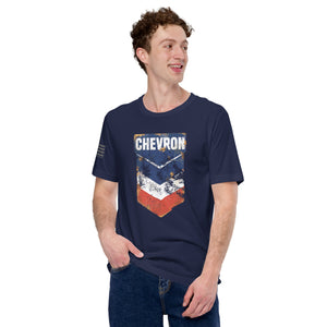 Chevron Oil Shield Men's t-shirt