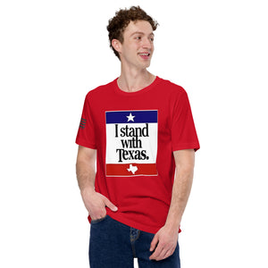 I Stand With Texas Men's t-shirt