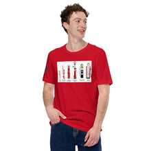 Load image into Gallery viewer, History of Gas Pumps Men&#39;s t-shirt
