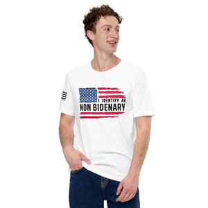 I Identify as Non-Bidenary Men's t-shirt