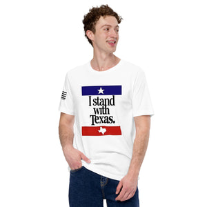 I Stand With Texas Men's t-shirt