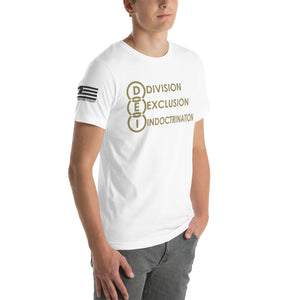 DEI Division Exclusion Indoctrination Men's t-shirt