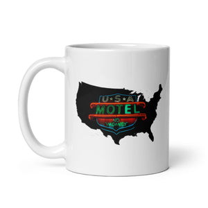 USA No Vacancy mug