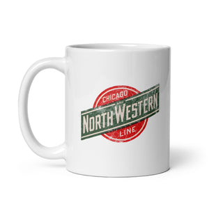 North Western Chicago Line mug