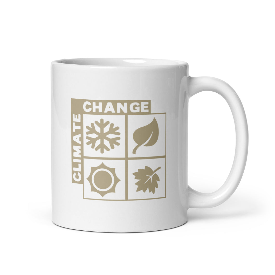 Climate Change Four Seasons mug
