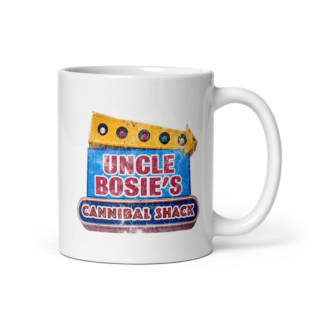 Uncle Bosie's Cannibal Shack mug