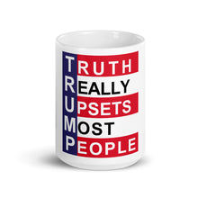 Load image into Gallery viewer, TRUMP Truth Really Upsets Most People mug
