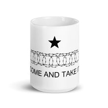 Load image into Gallery viewer, Come And Take It Razor Wire mug
