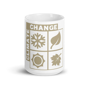 Climate Change Four Seasons mug