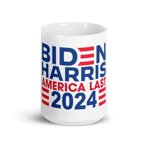 BIDEN HARRIS 2024 America Last mug