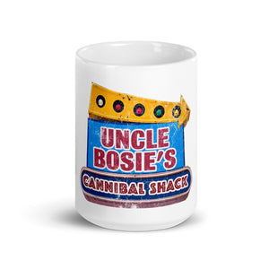 Uncle Bosie's Cannibal Shack mug