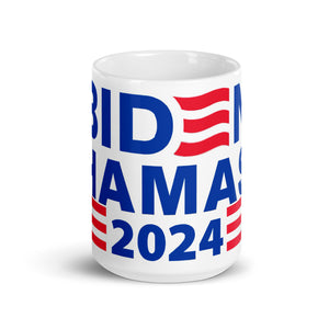 BIDEN HAMAS 2024 White glossy mug