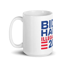 Load image into Gallery viewer, BIDEN HARRIS 2024 Illegals First mug
