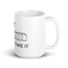 Load image into Gallery viewer, Come And Take It Razor Wire mug
