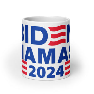 BIDEN HAMAS 2024 White glossy mug