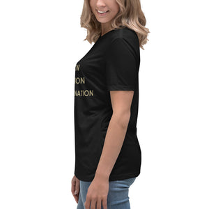 DEI Division Exclusion Indoctrination Women's Relaxed T-Shirt