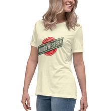 Load image into Gallery viewer, North Western Chicago Line Women&#39;s Relaxed T-Shirt
