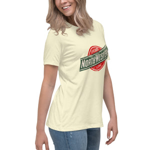 North Western Chicago Line Women's Relaxed T-Shirt