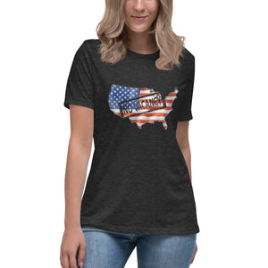 USA No Vacancy Women's Relaxed T-Shirt