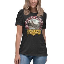 Load image into Gallery viewer, Denver and Rio Grande Railroad Scenic Route Women&#39;s Relaxed T-Shirt
