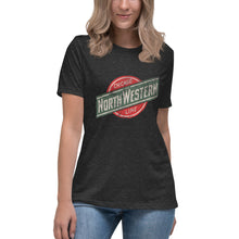 Load image into Gallery viewer, North Western Chicago Line Women&#39;s Relaxed T-Shirt
