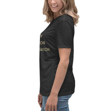 Load image into Gallery viewer, DEI Division Exclusion Indoctrination Women&#39;s Relaxed T-Shirt
