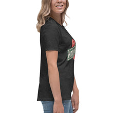 Load image into Gallery viewer, North Western Chicago Line Women&#39;s Relaxed T-Shirt
