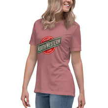 Load image into Gallery viewer, North Western Chicago Line Women&#39;s Relaxed T-Shirt
