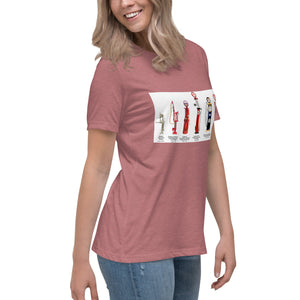 History of Gas Pumps Women's Relaxed T-Shirt